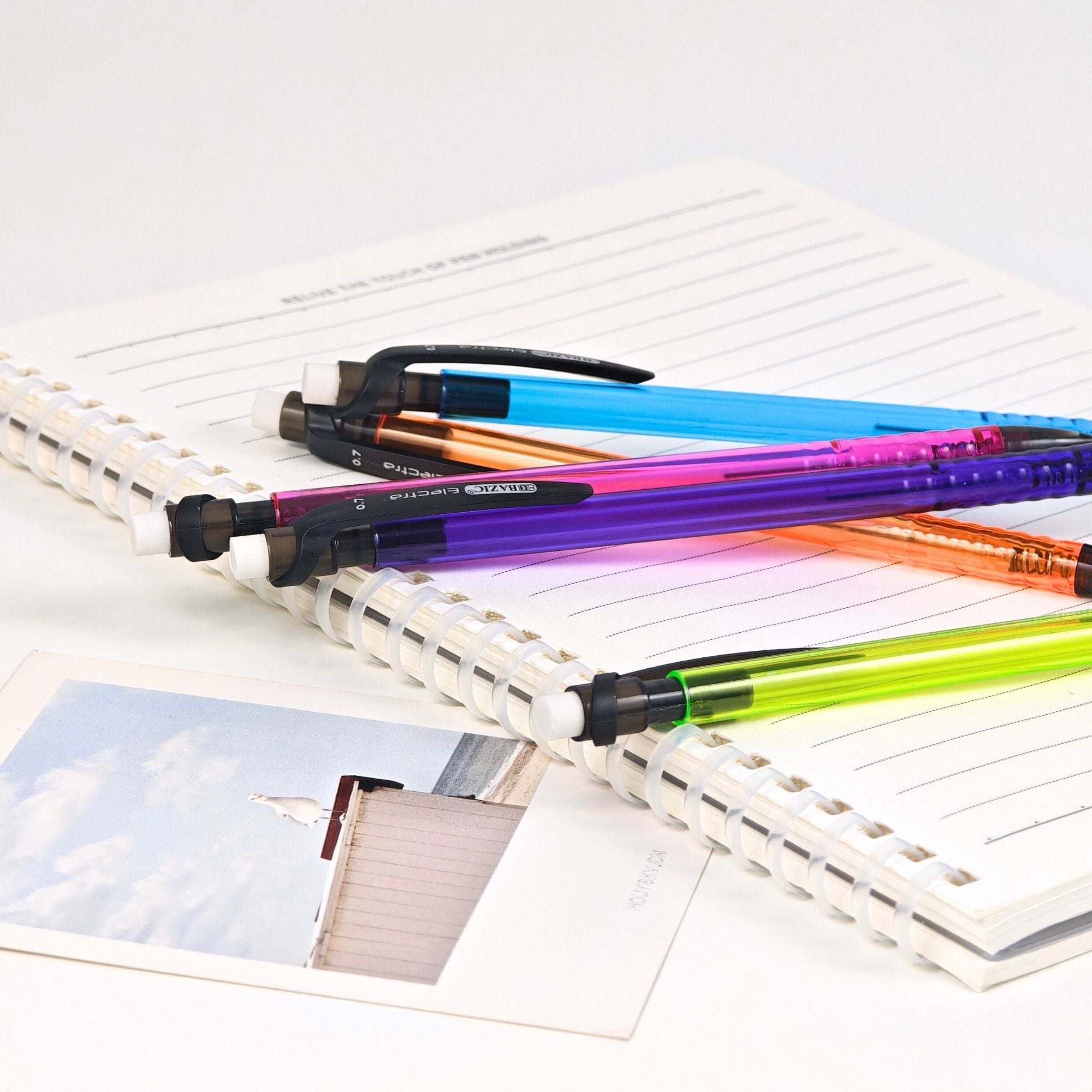 Mechanical Pencils, 0.7 mm, HB #2, 5 Count