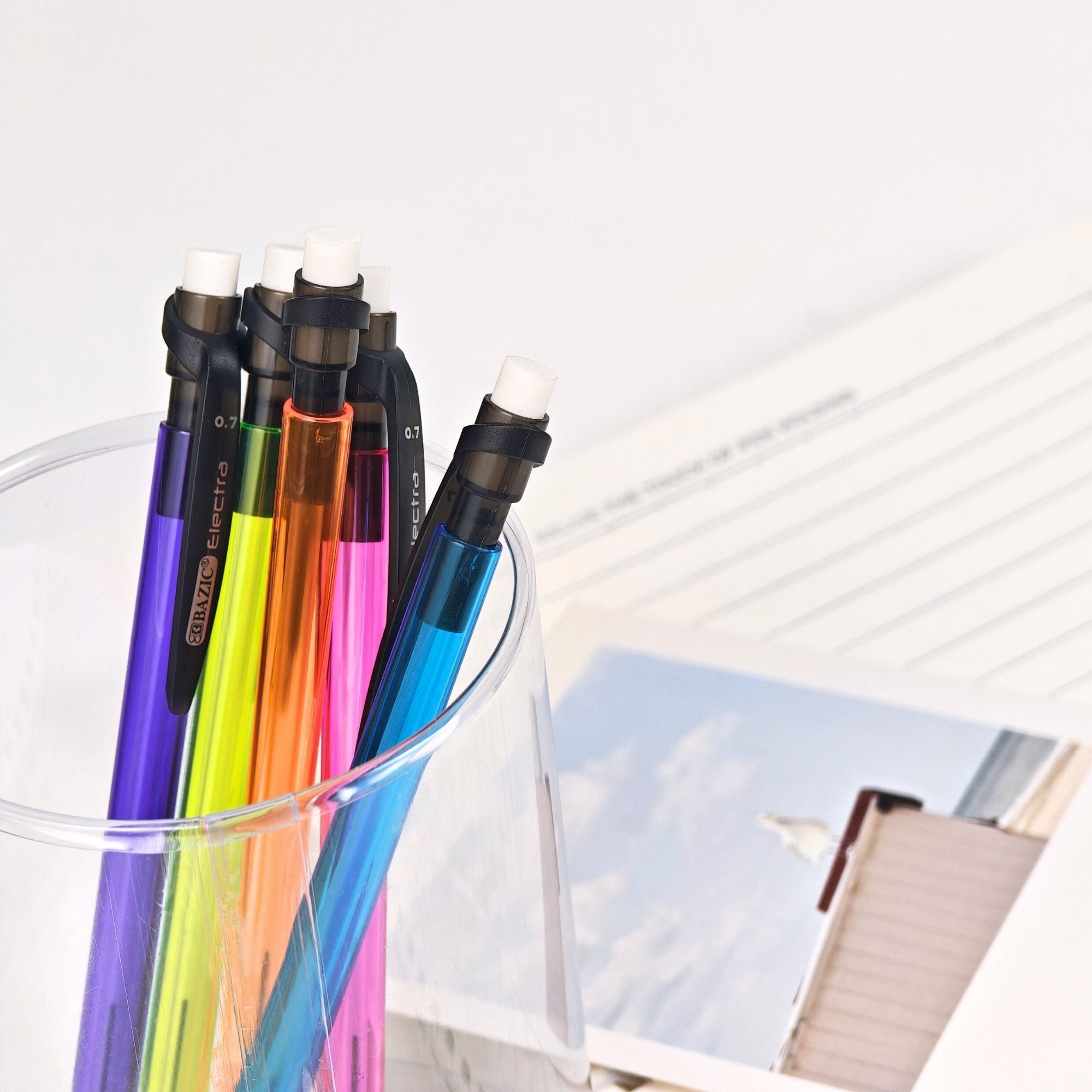 Mechanical Pencils, 0.7 mm, HB #2, 5 Count