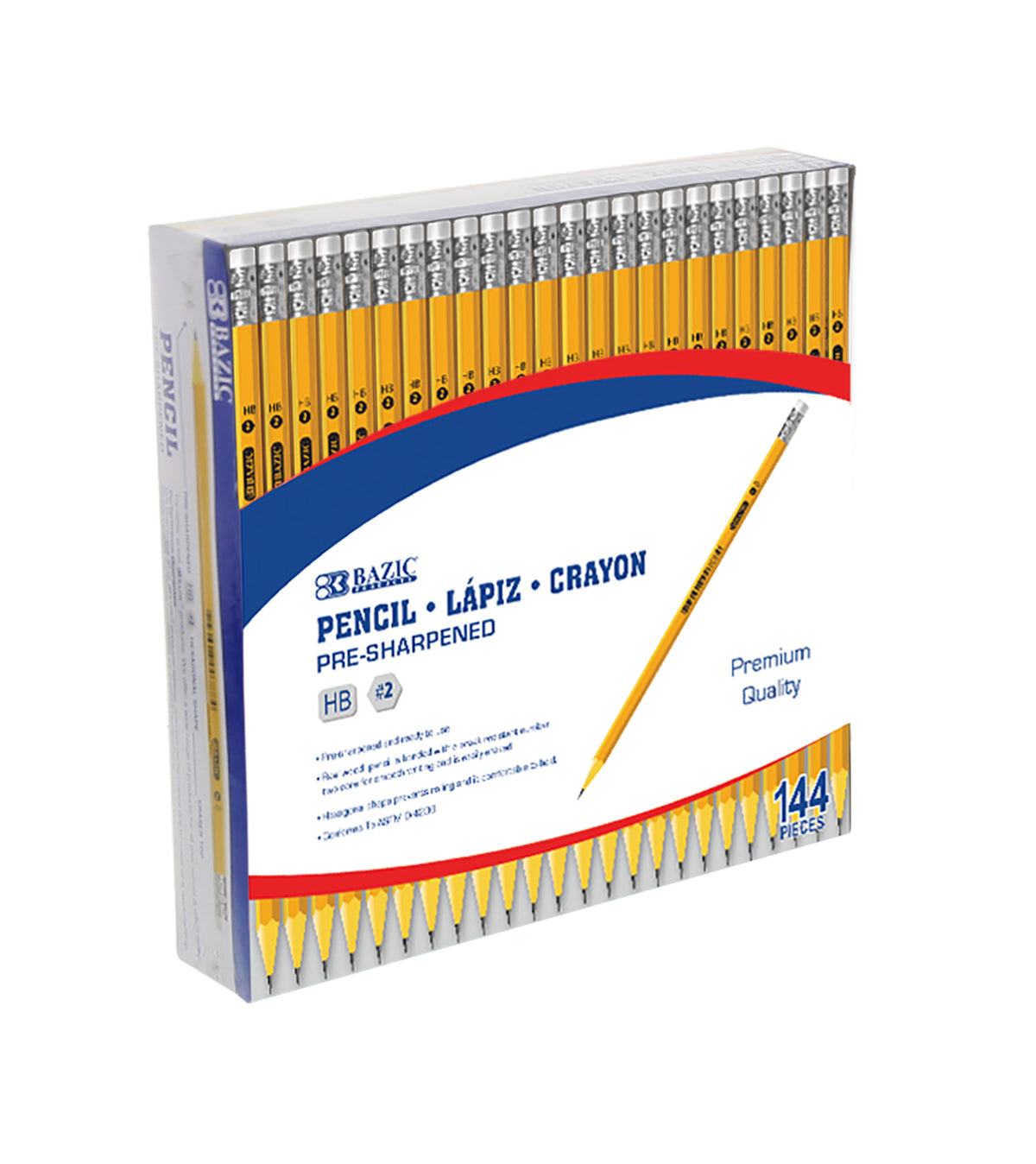 Pre-Sharpened #2 Premium Yellow Pencil