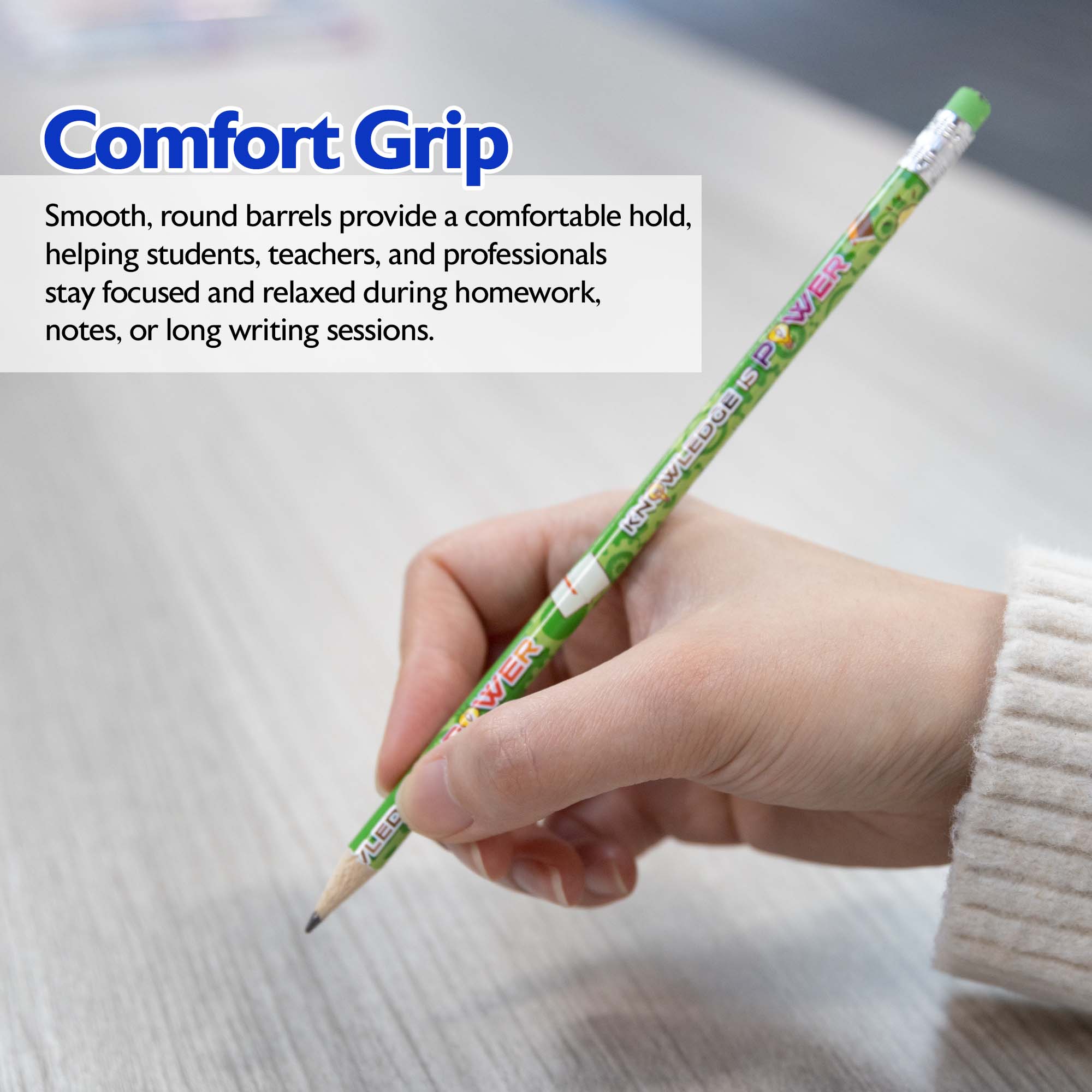 Reward Pencil w/ Eraser (8/Pack)