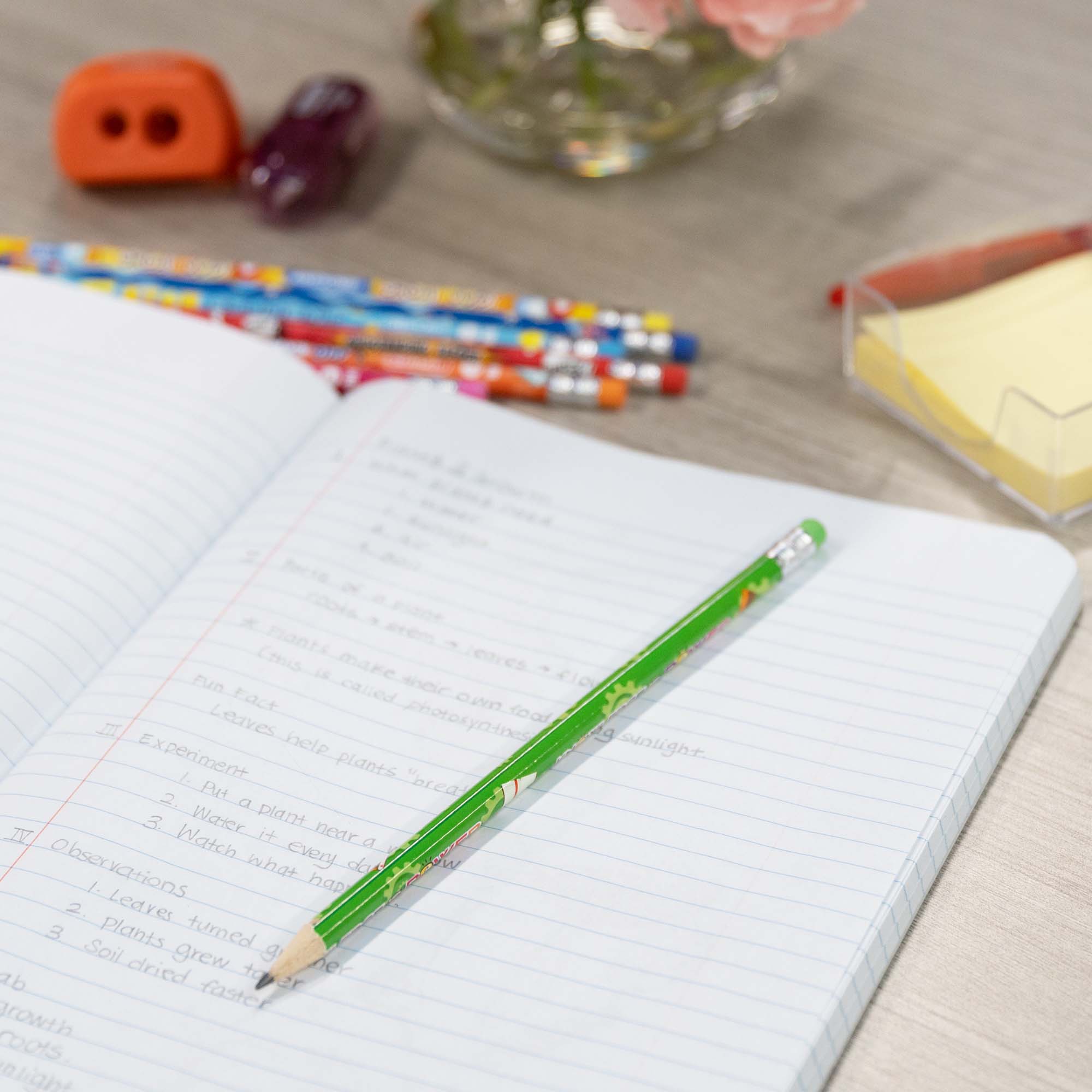 Reward Pencil w/ Eraser (8/Pack)