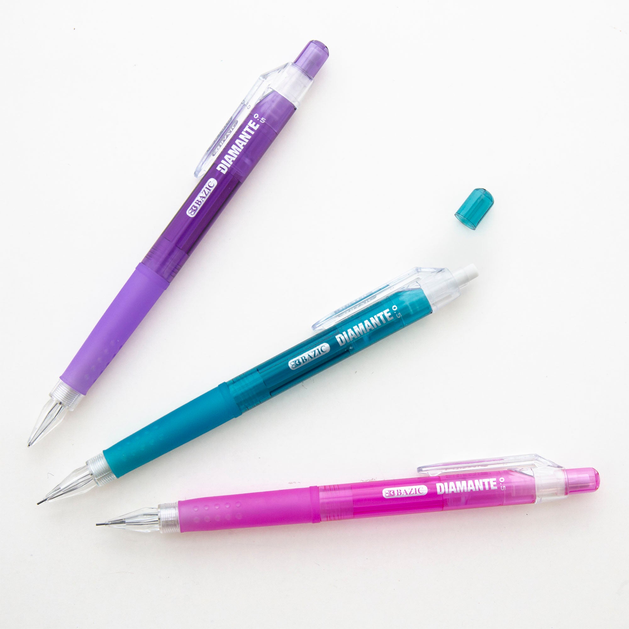 Diamante 0.5 mm Mechanical Pencils, HB Lead, Grip