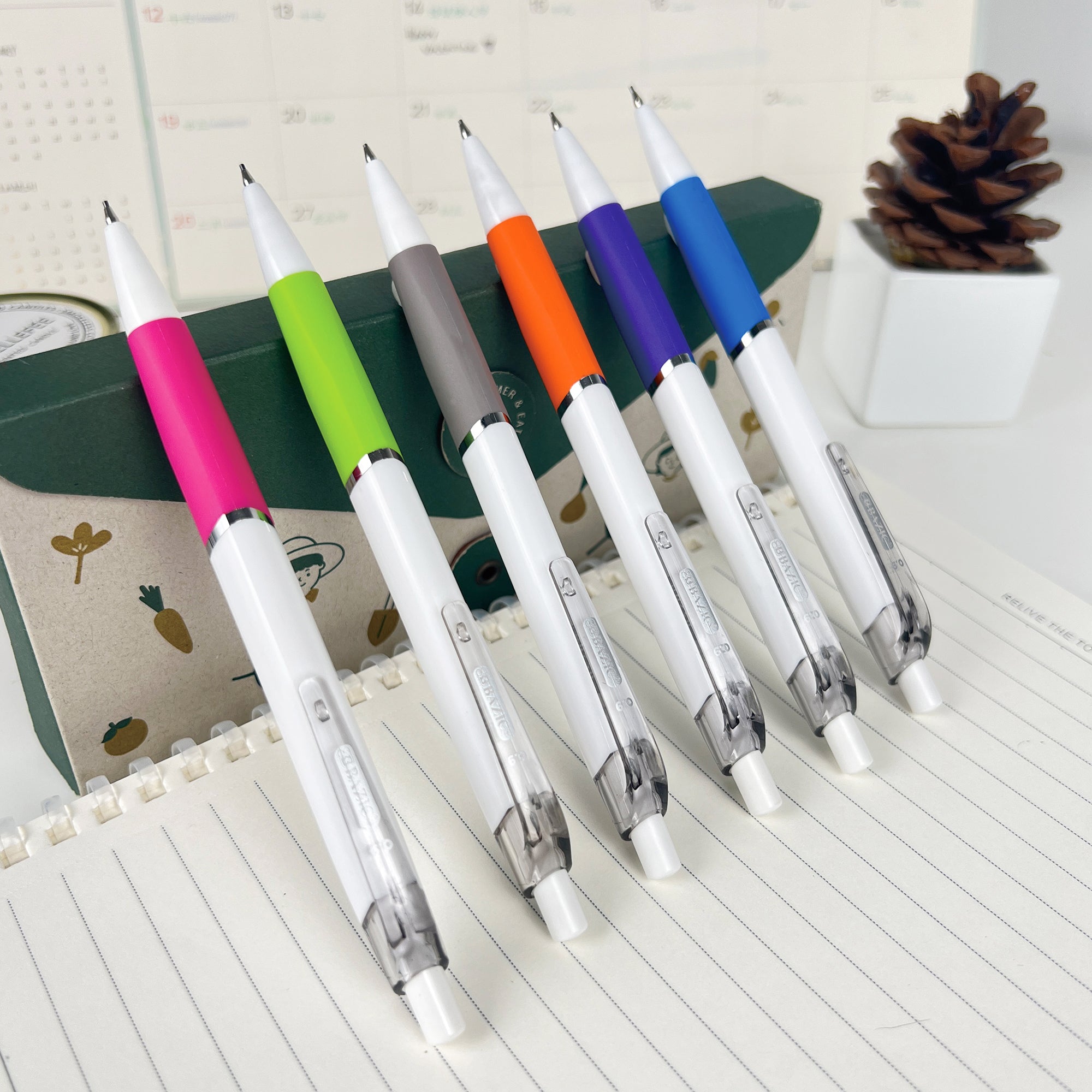 0.9 mm Prism Mechanical Pencil w/ Ceramic High-Quality Lead
