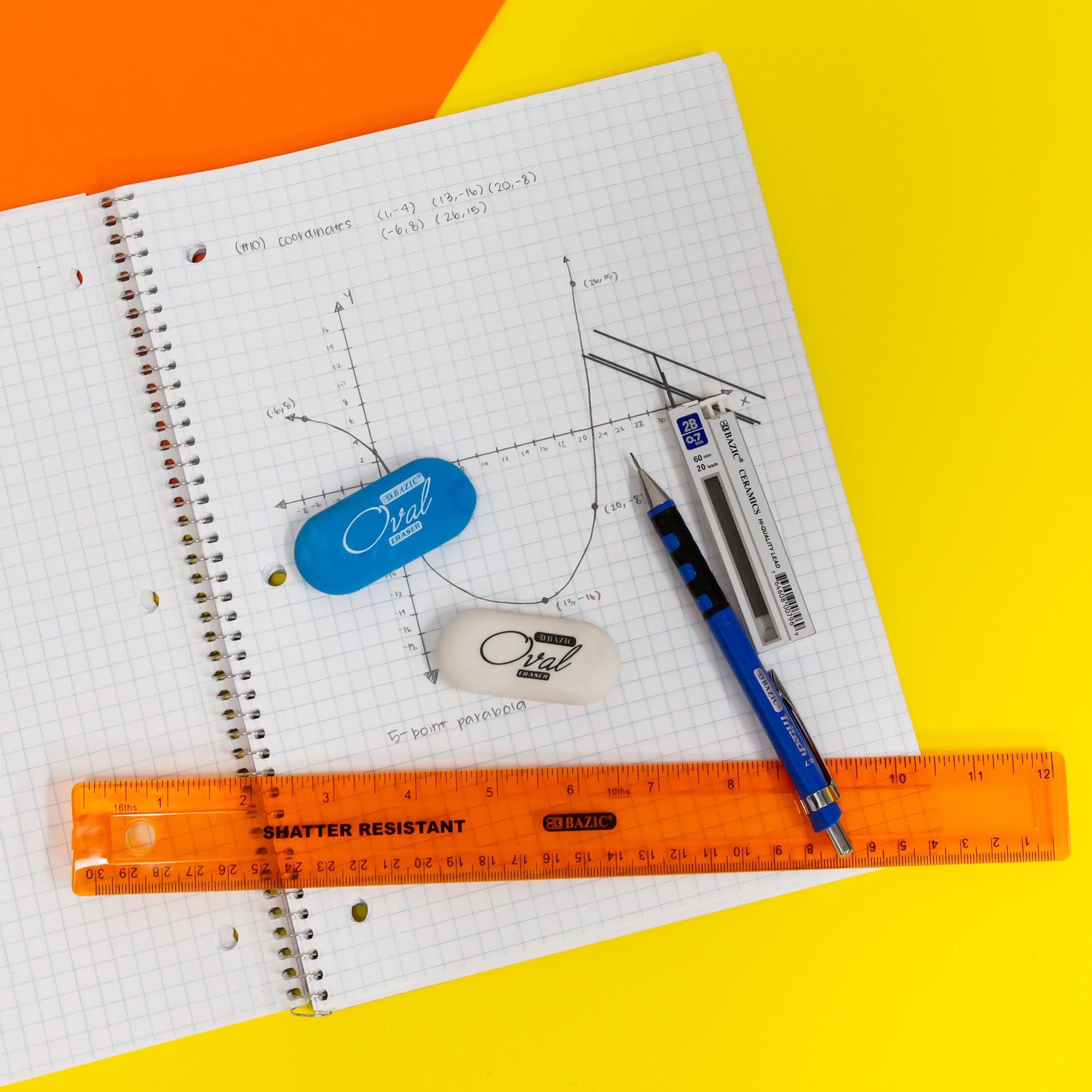 Tritech 0.7 mm Mechanical Pencils, 1 Count, 2B Lead