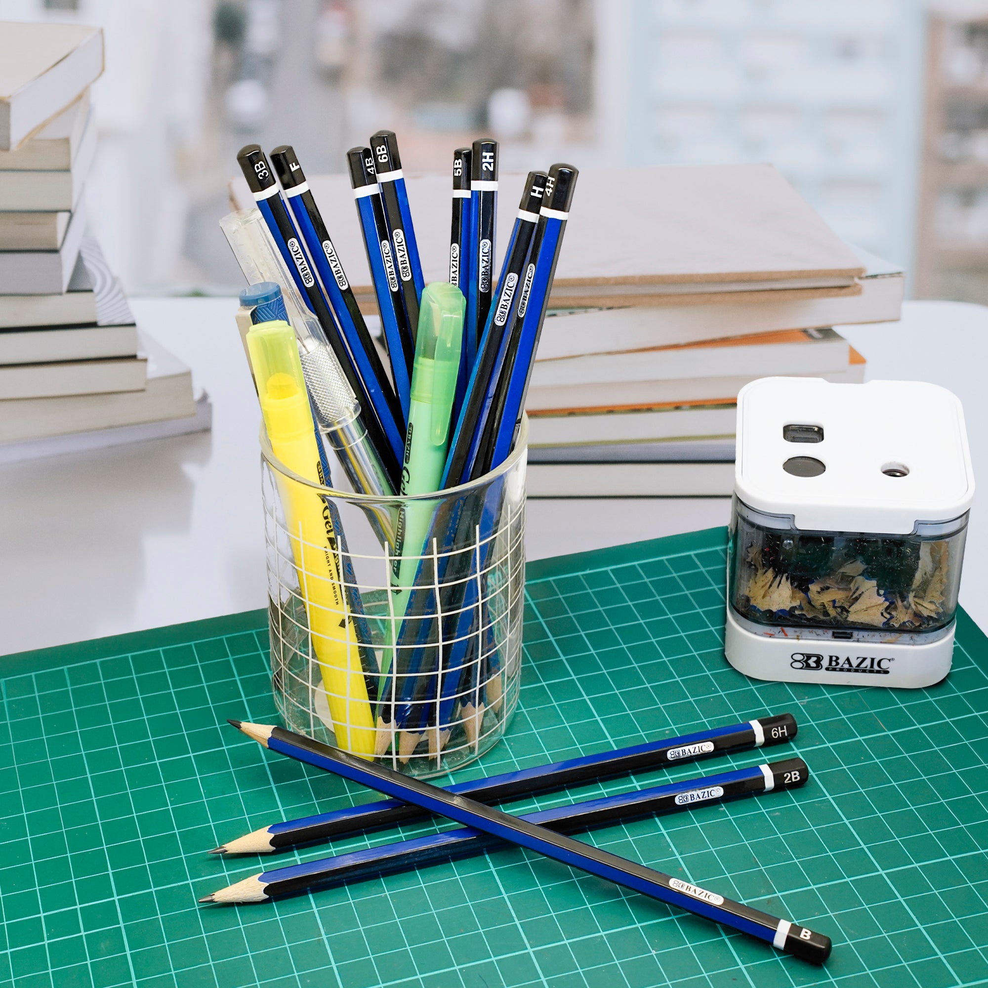 Art and Drafting Pencils, 6B to 6H Graphite, 12 Count