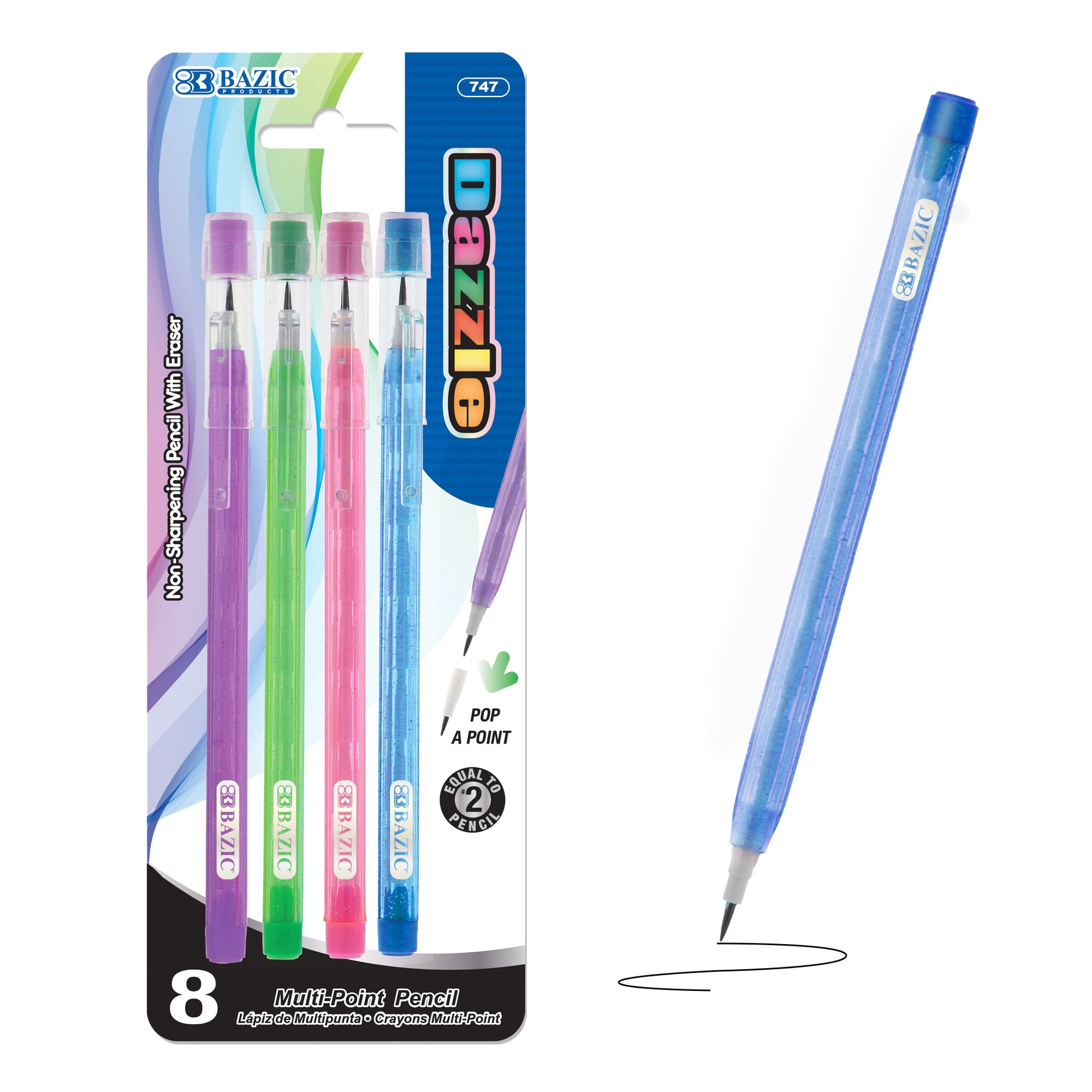 BAZIC Dazzle Multi-Point Pencil (8/Pack) – BAZIC Store