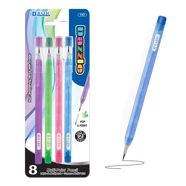 BAZIC Dazzle Multi-Point Pencil (8/Pack) – BAZIC Store