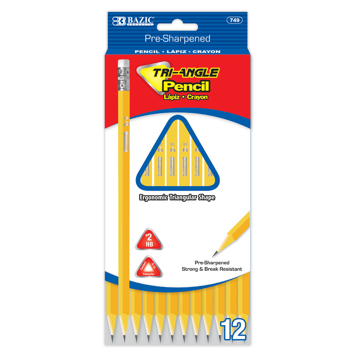 Triangle Yellow Pencil 