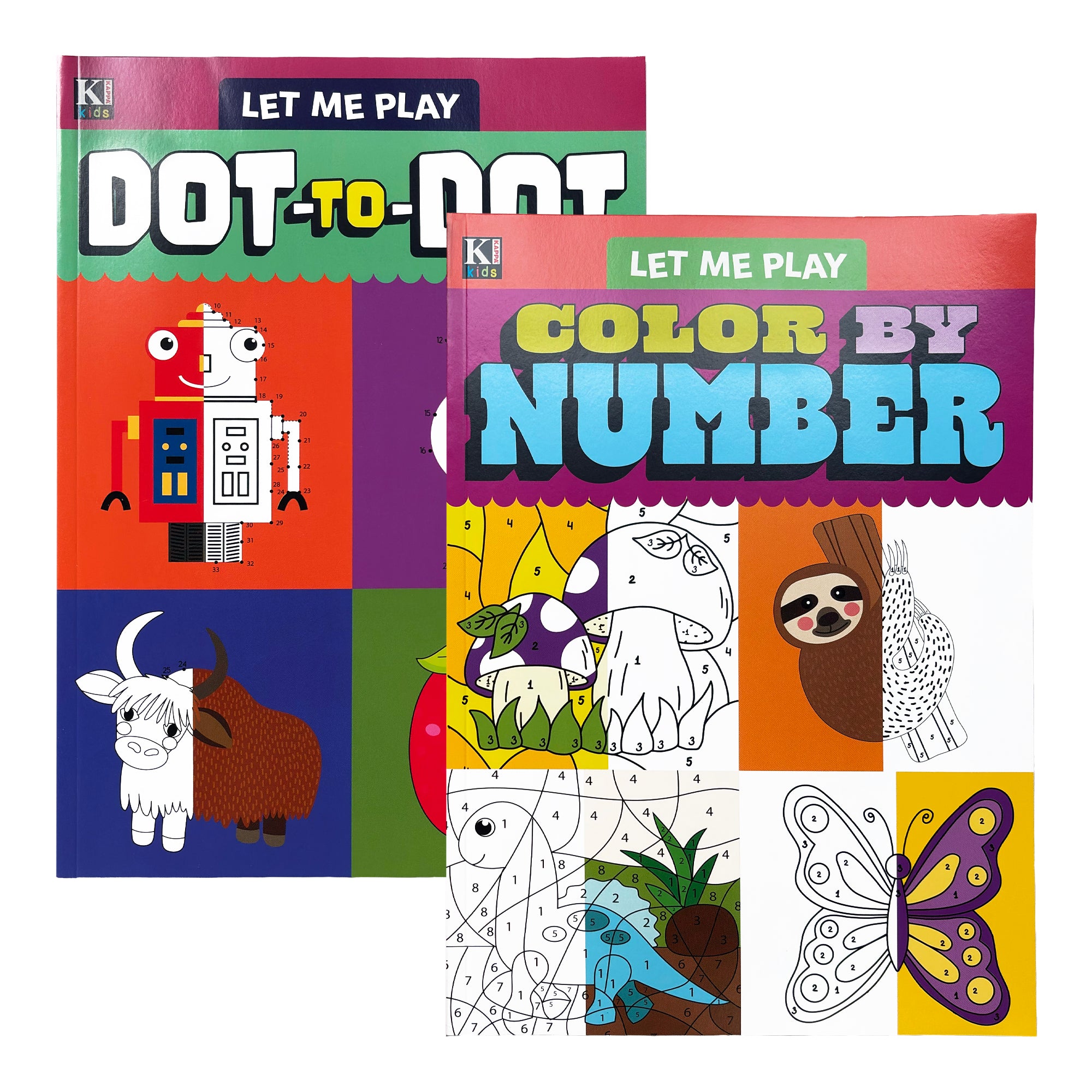 Let Me Play Coloring & Activity Books
