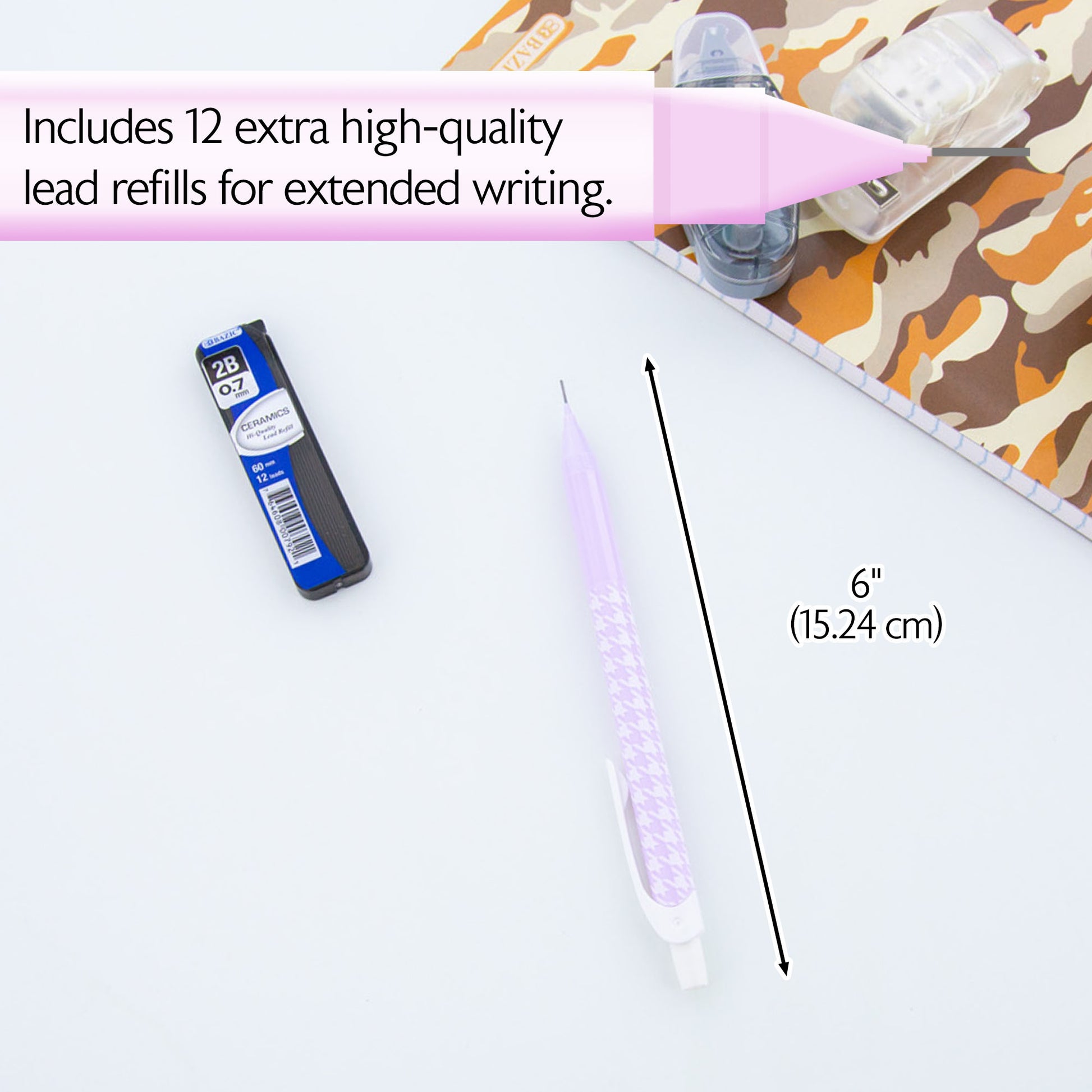 Infinite Alora 0.7 mm Auto Lead Advance Mechanical Pencil