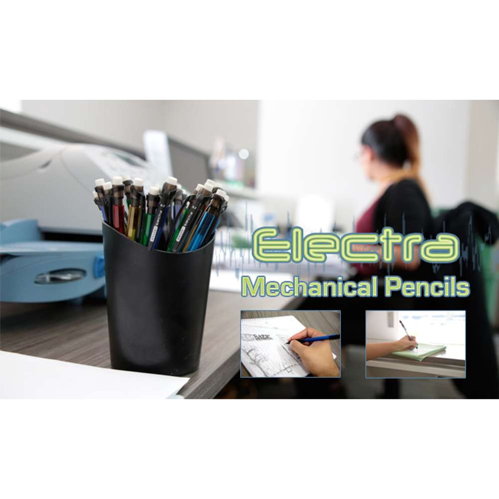 Electra 0.7 mm Mechanical Pencils, HB Lead