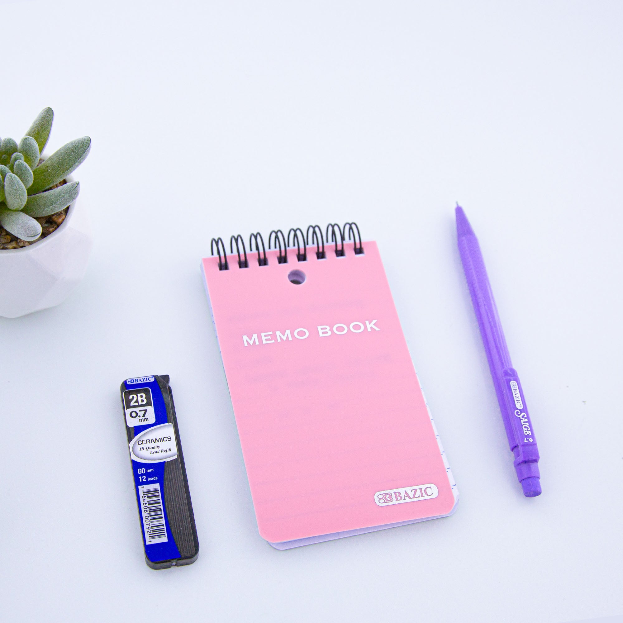 Saige Serena 0.7 mm Mechanical Pencils, 4 Count