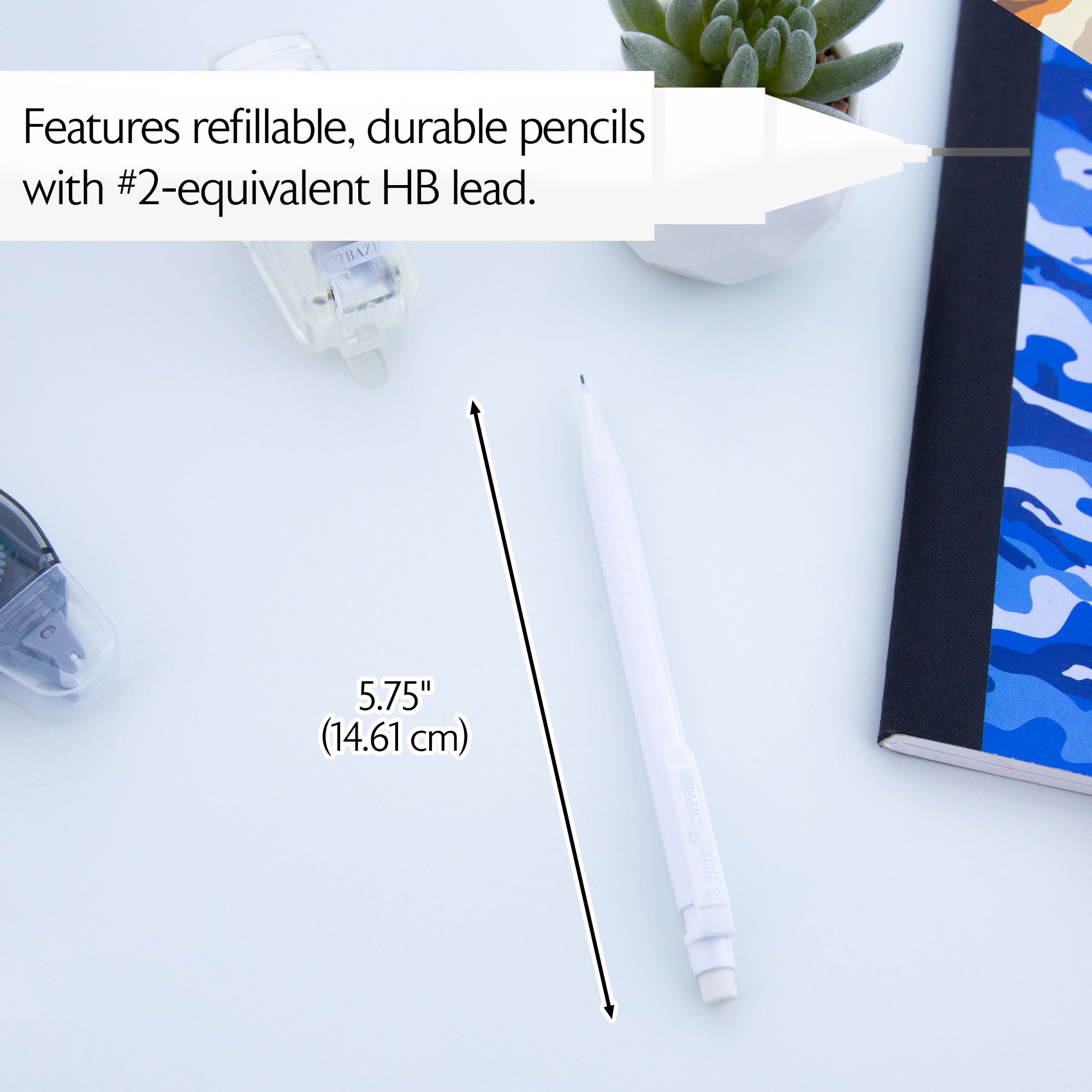 Saige Chroma 0.7 mm Mechanical Pencils, 12 Count