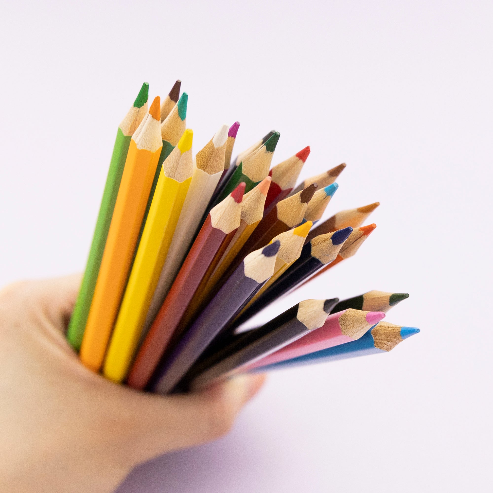 Colored Pencils, 24 Count, Pre-Sharpened, Classic Colors