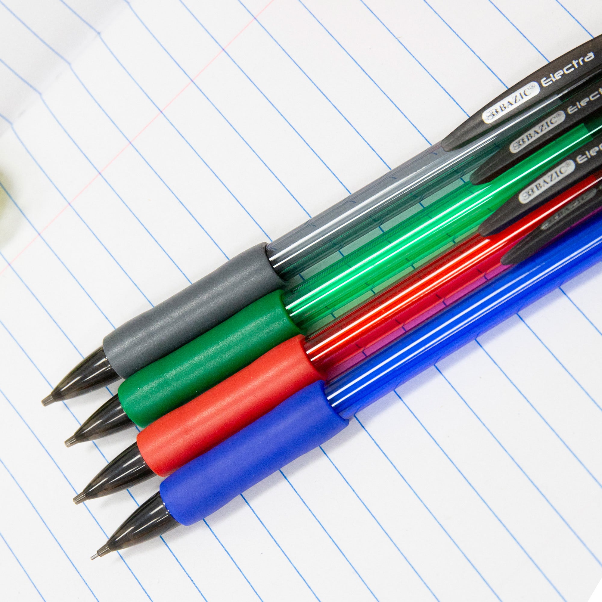Electra 0.7 mm Mechanical Pencils, Cushion Grip, HB