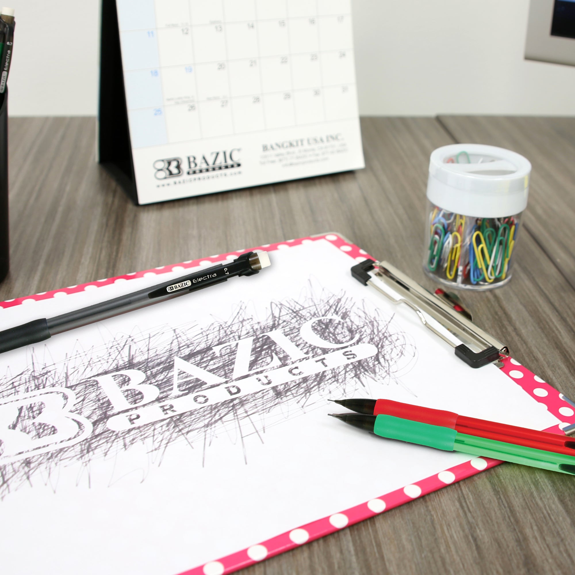 Electra 0.7 mm Mechanical Pencils, Cushion Grip, HB