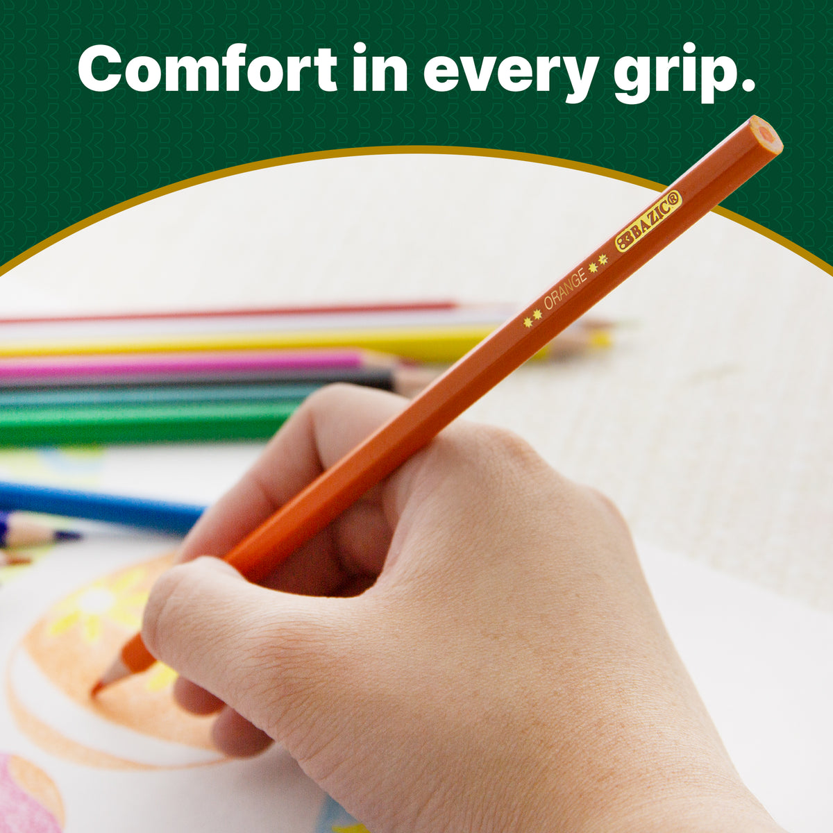 Next 18 Colors Colored Pencils, Smooth Color Lead