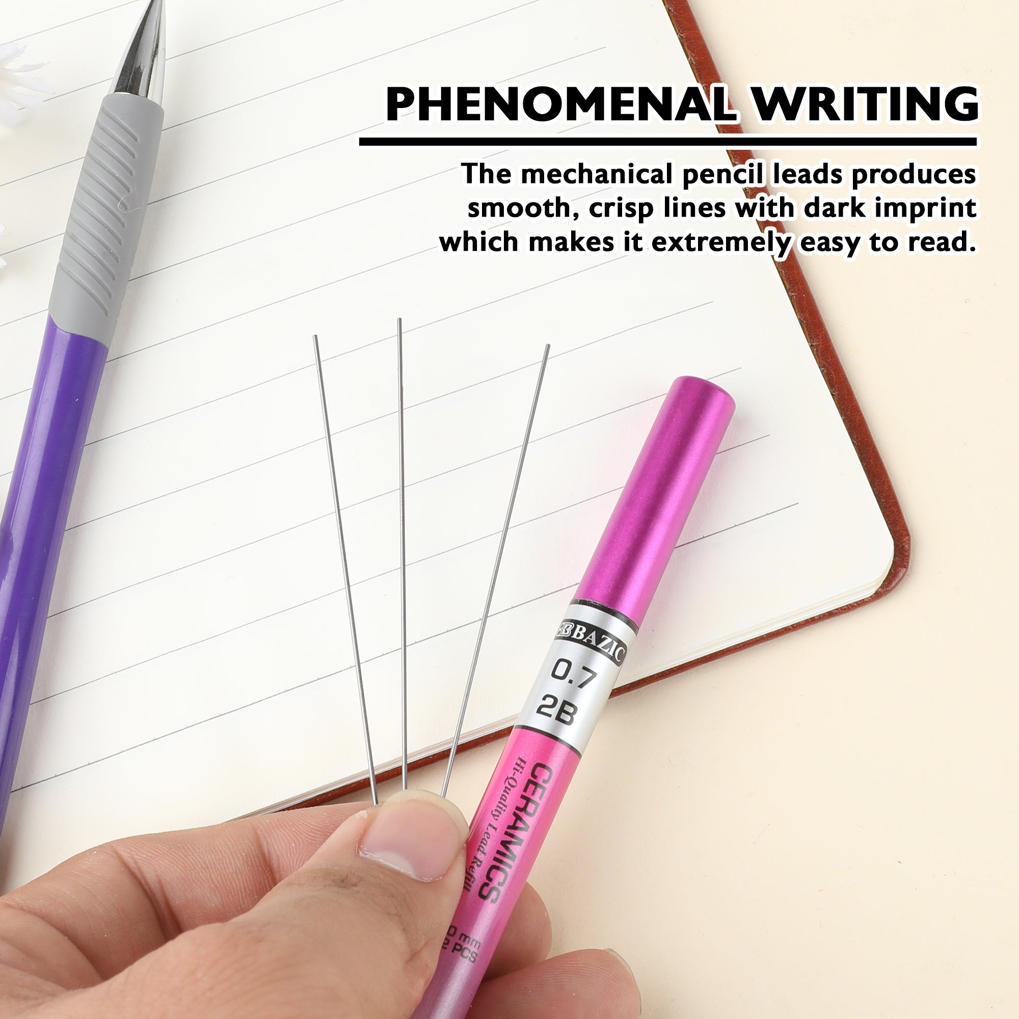 12 Ct. 0.7 mm XL Ceramics High-Quality Mechanical Pencil Lead (3/Pack)