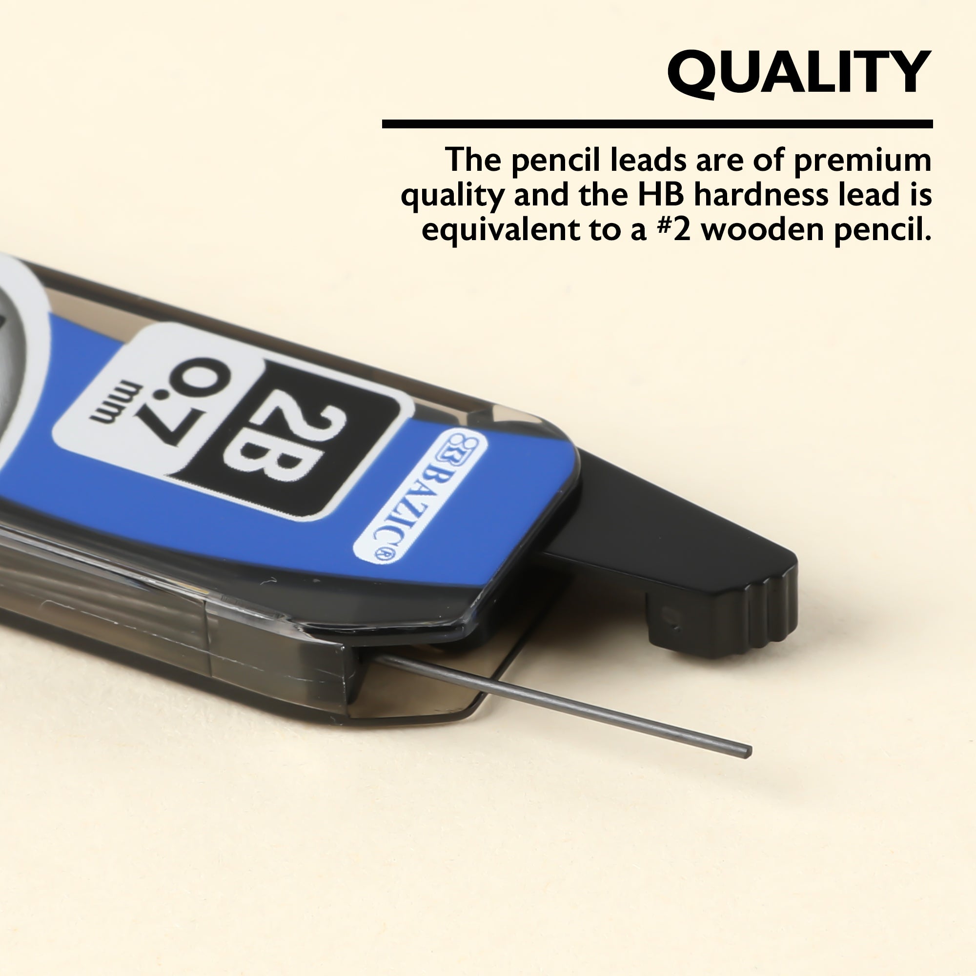 12 Ct. 0.7 mm Ceramics High-Quality Mechanical Pencil Lead (3/Pack)