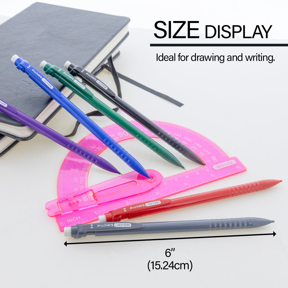 Electra Core 0.5 mm Mechanical Pencils, 12 Count