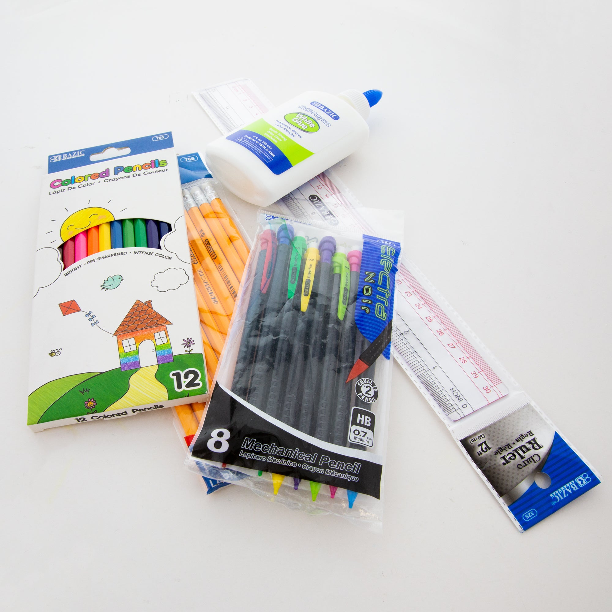Back to School Supplies Kit, 66 Pieces