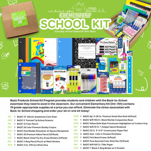 Elementary School Kit 86 Count
