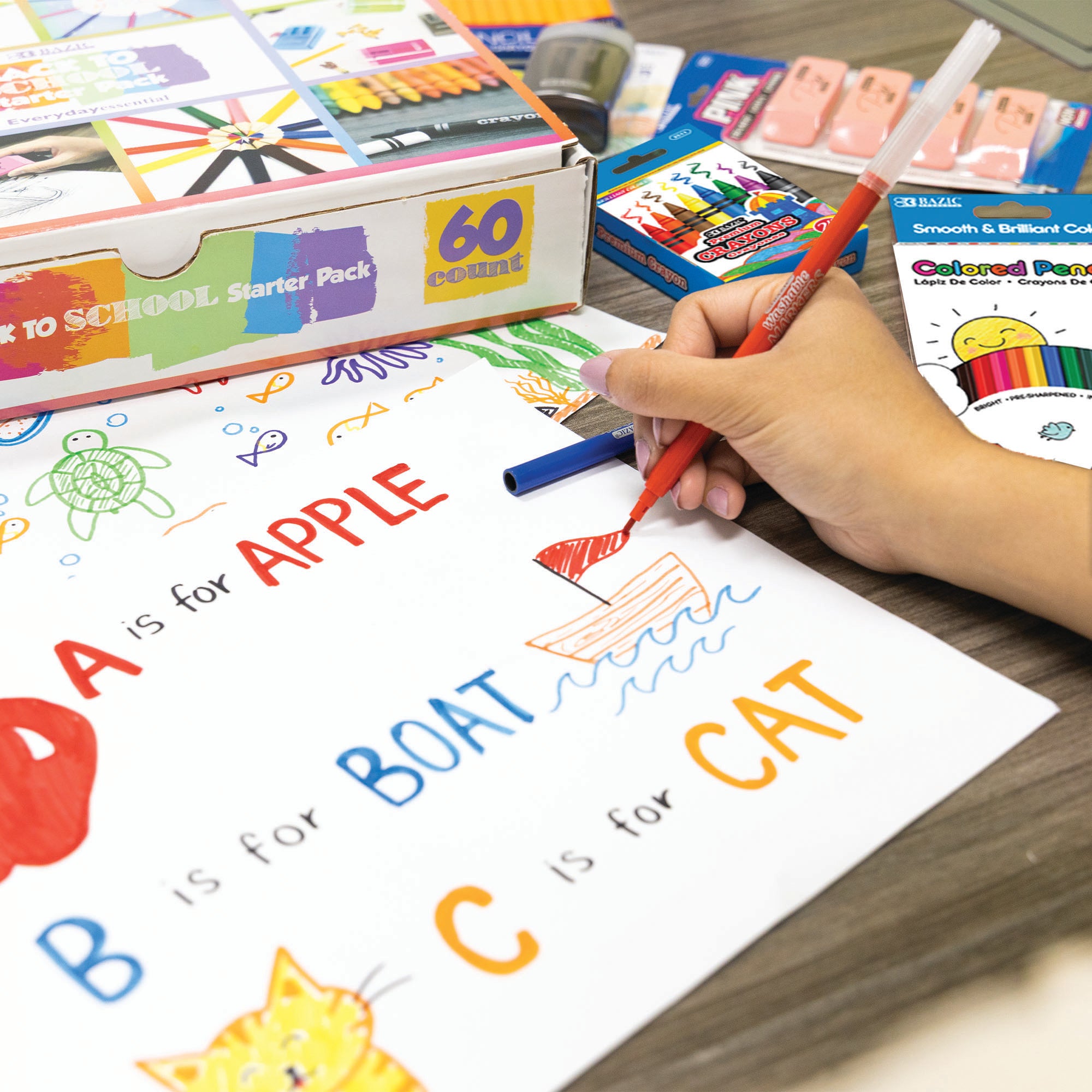 Back To School Kit Starter Pack 60 Count