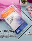 10" x 7" Clear Pencil Pouch