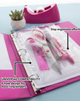 10" x 7" Clear Pencil Pouch