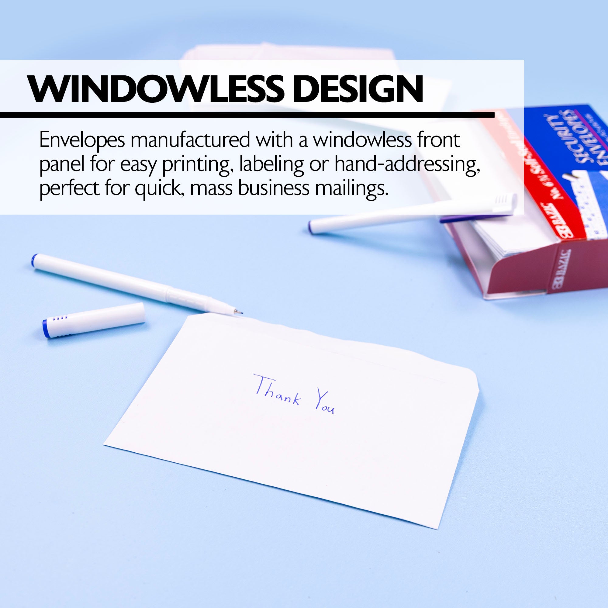 #6 3/4 Self-Seal Security Envelopes
