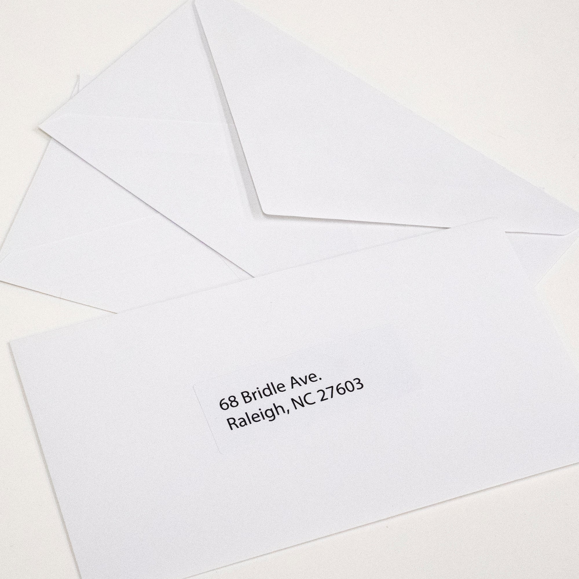 #6 3/4 Gummed White Envelopes