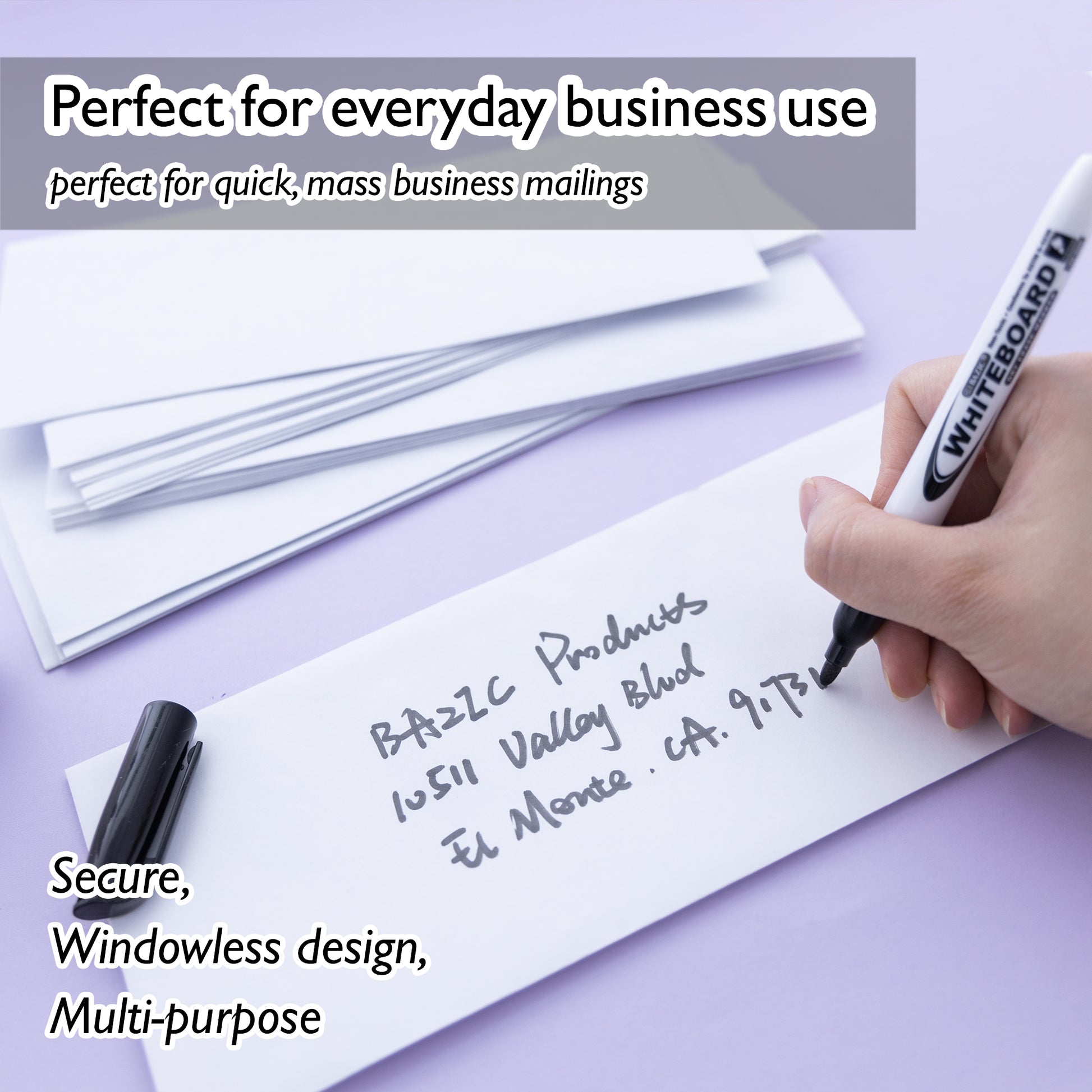 Security Envelopes w/ Gummed Closure 