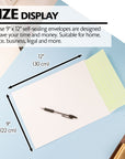 Self-Seal White Envelope 9" x 12" (5/Pack)