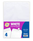 Self-Seal White Envelope 10" X 13" (4/Pack)