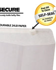 Self-Seal White Envelope 10" X 13" (4/Pack)