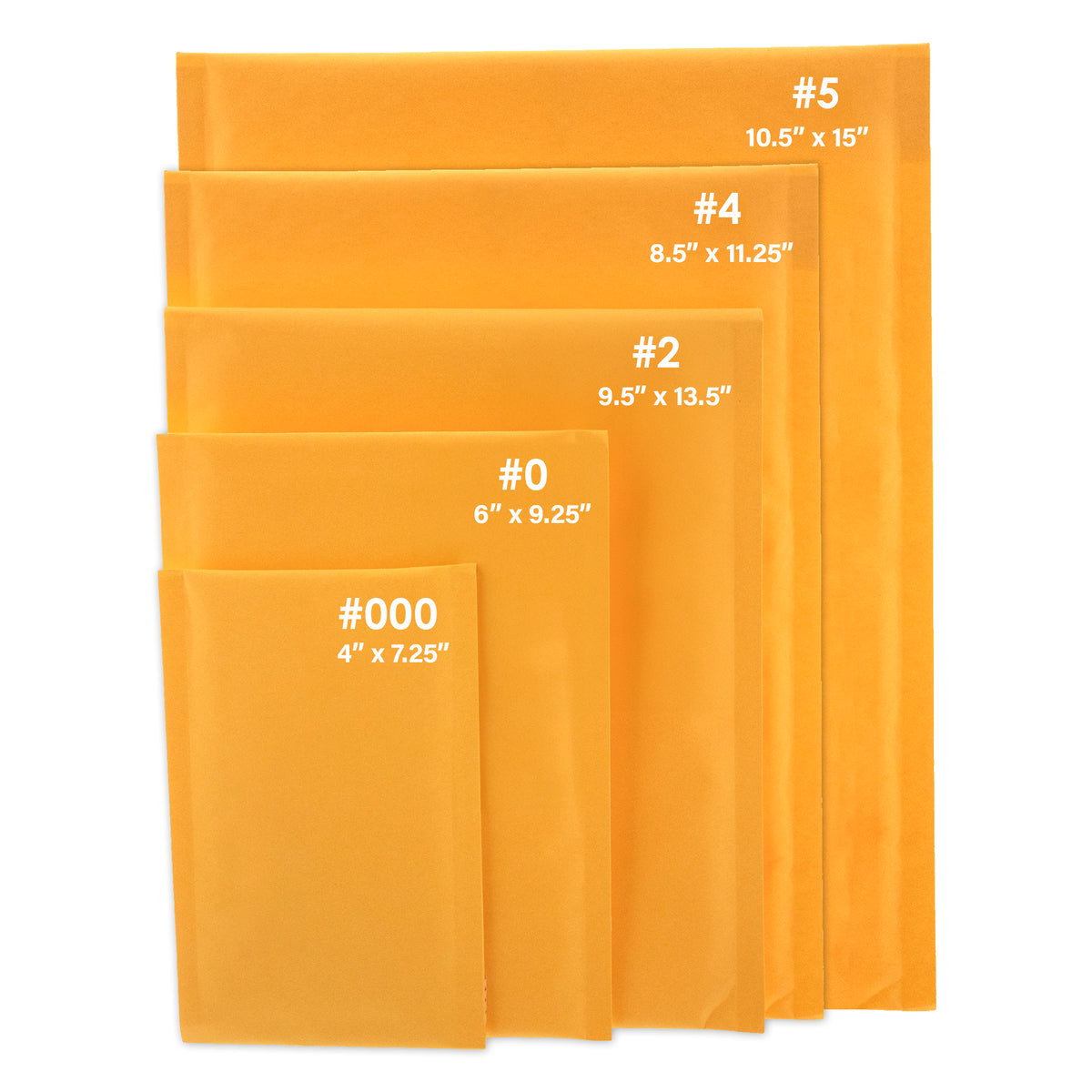 #2 Self-Seal Bubble Mailer, 8.5 x 11.25 in