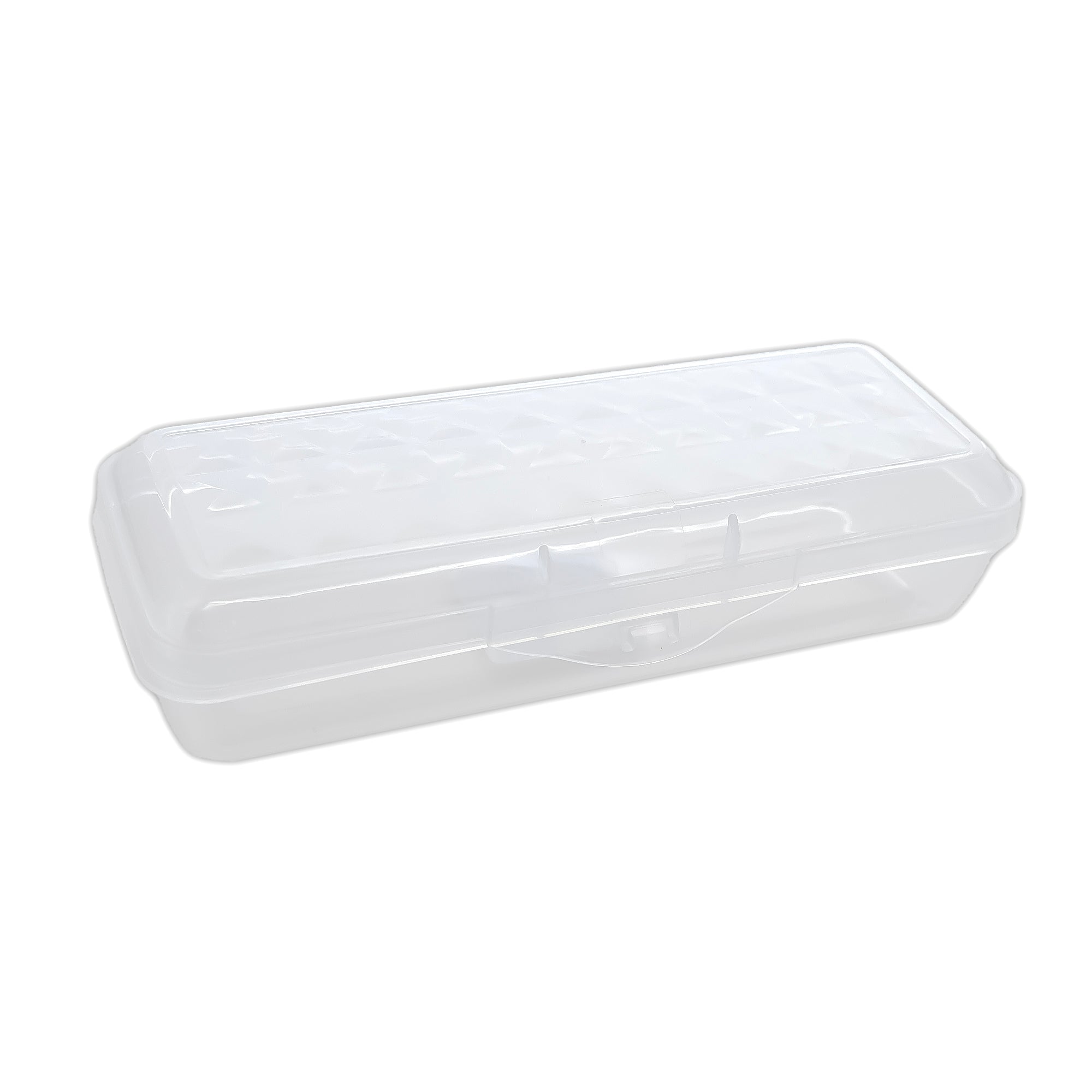 LUCENT Clear Pencil Box, Snap-Latch Lid – BAZIC Store