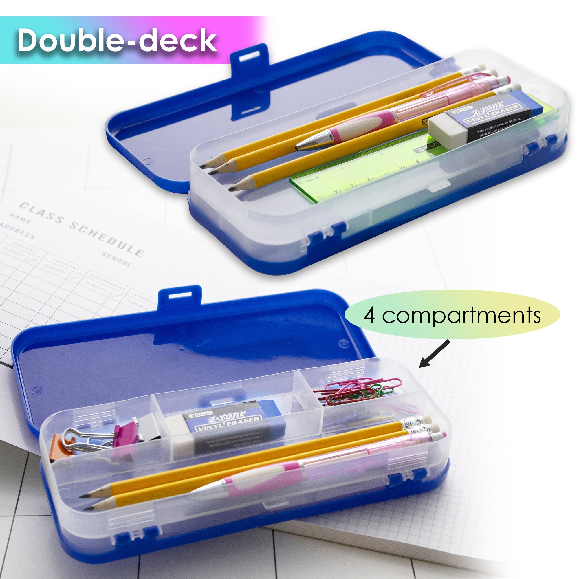 Organizer Box, 8 1/2 x 3 1/2 x 1 1/2 in