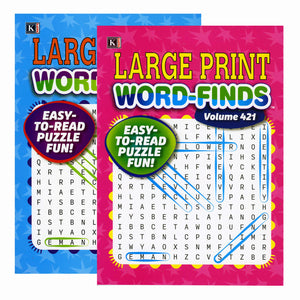 KAPPA Large Print Word Finds