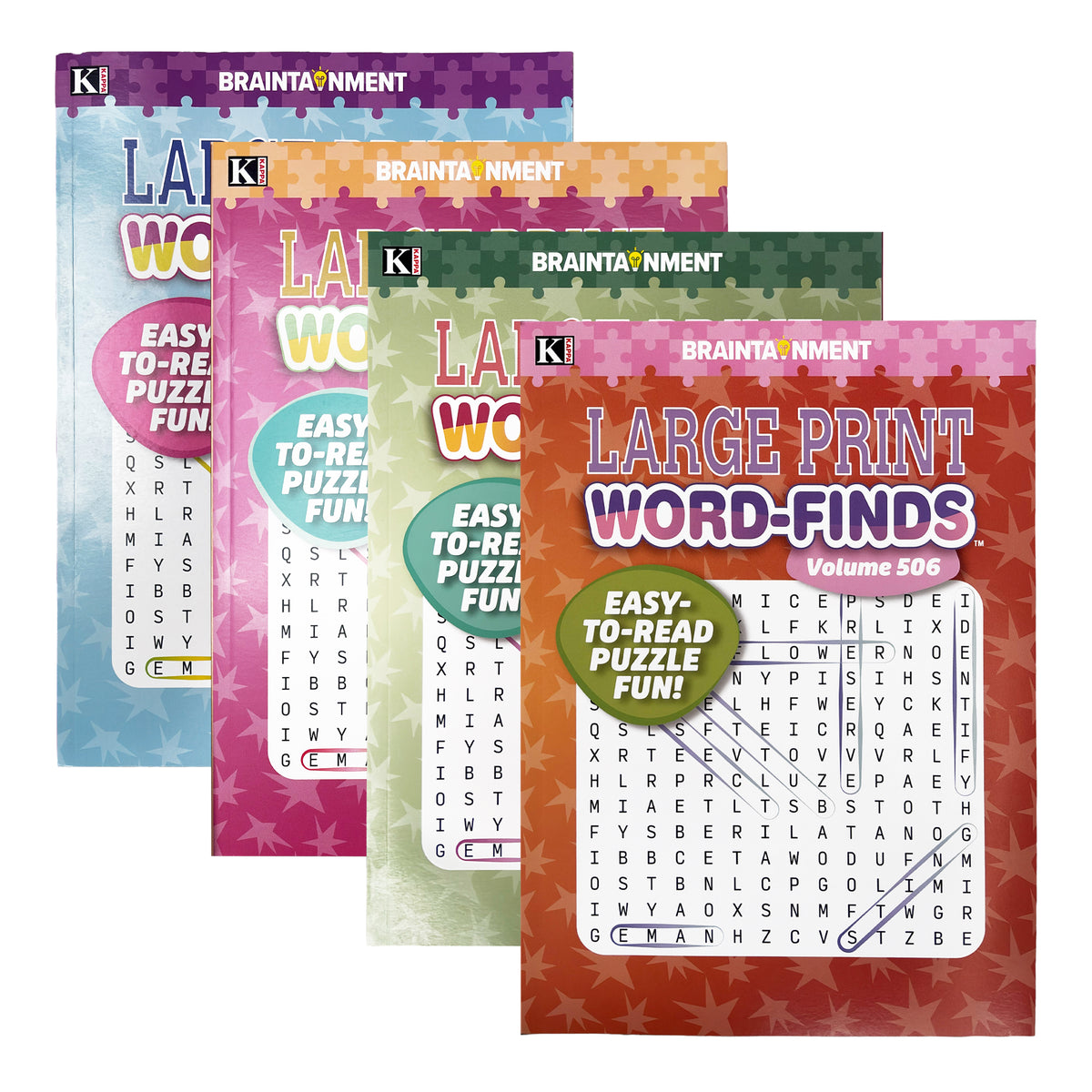 Large Print Word Finds Puzzle Book with Answer Key