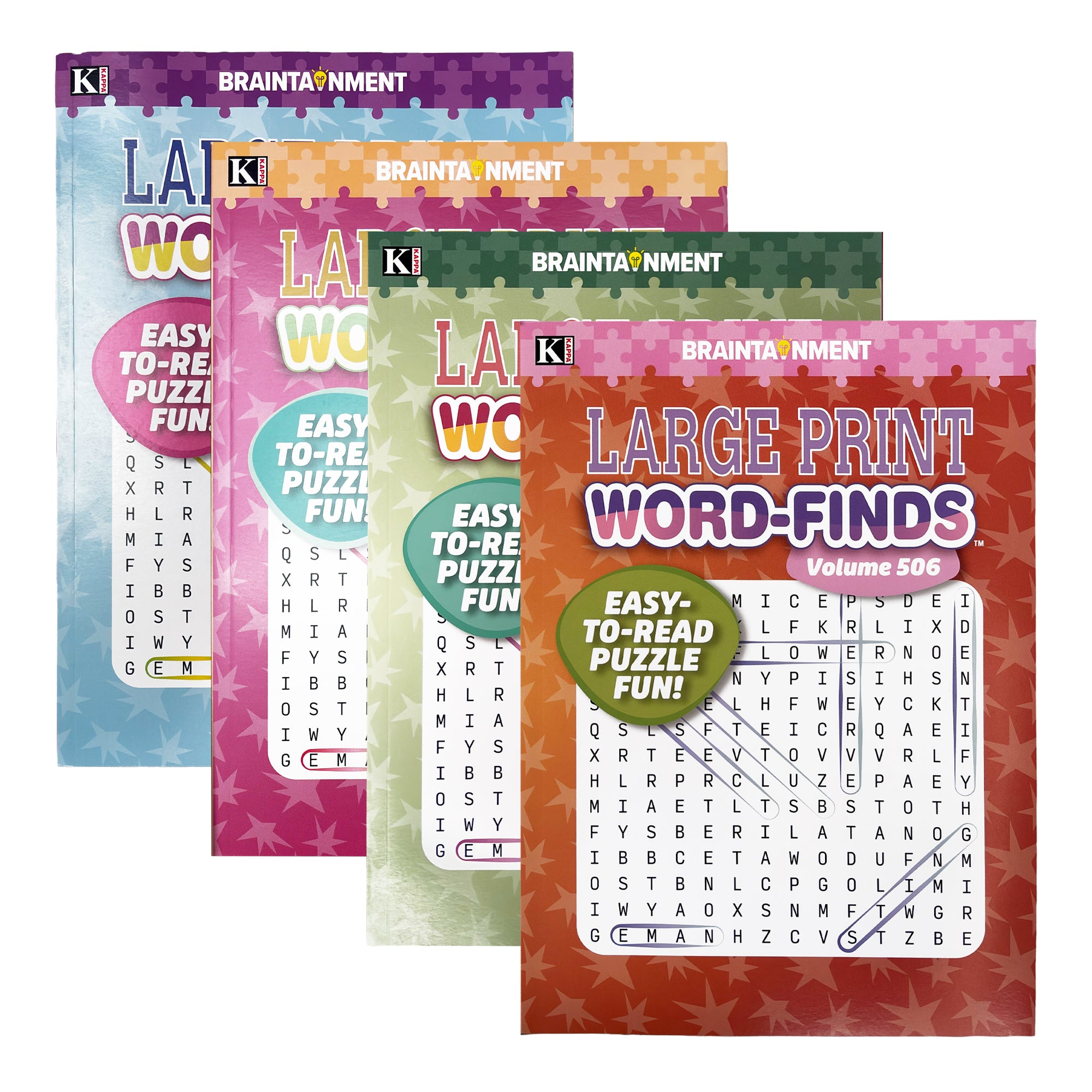 Large Print Word Finds Puzzle Book with Answer Key