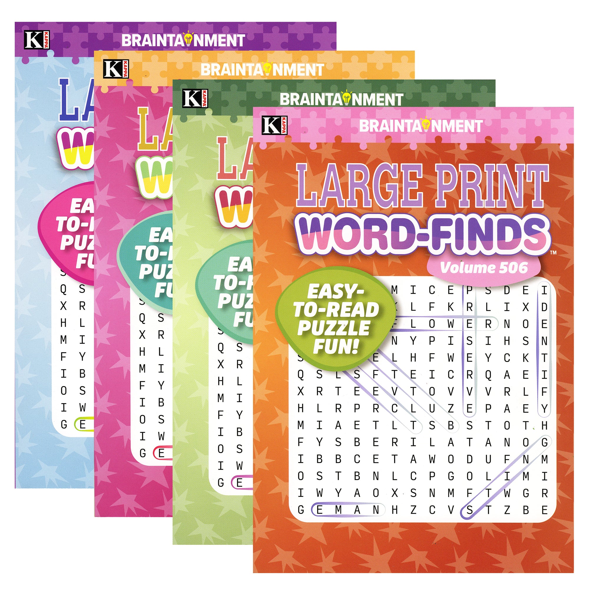 KAPPA Large Print Word Finds