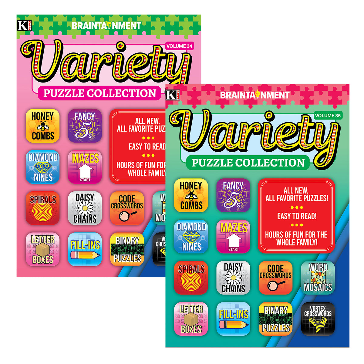 KAPPA Variety Puzzles & Games Book