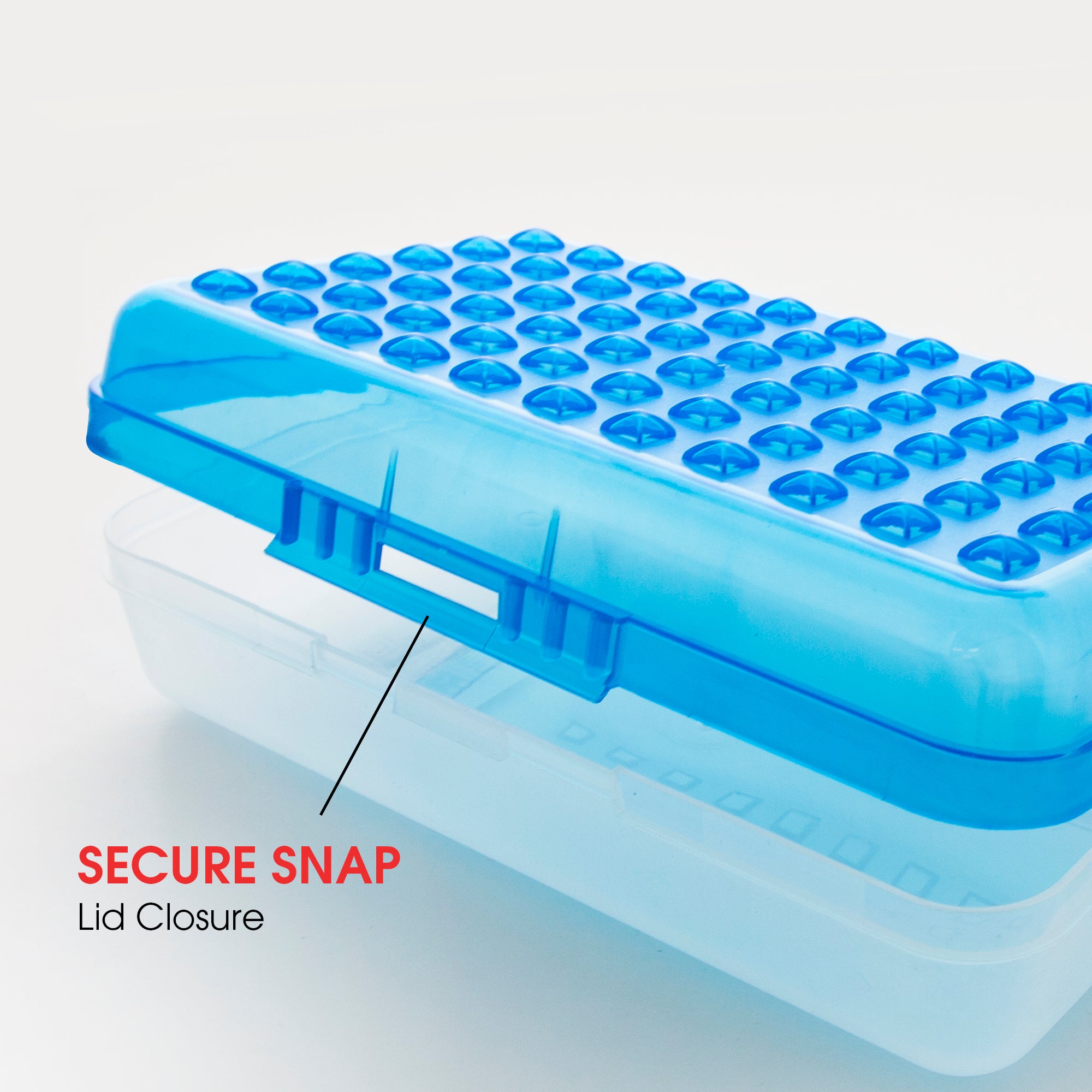 Plastic Pencil Box, 8" x 2-3/8" x 5.25", Assorted Colors