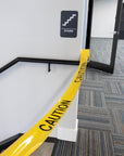 3" x 100' Yellow "Caution" Barricade Tape