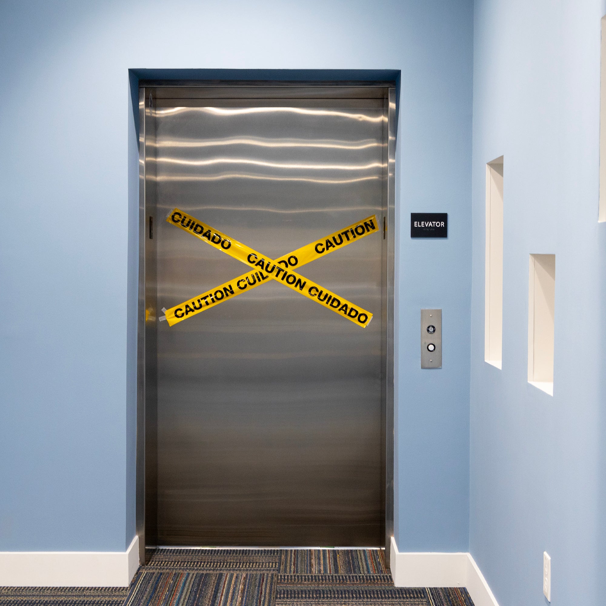 Yellow Caution Barricade Tape, 3 in x 1000 ft