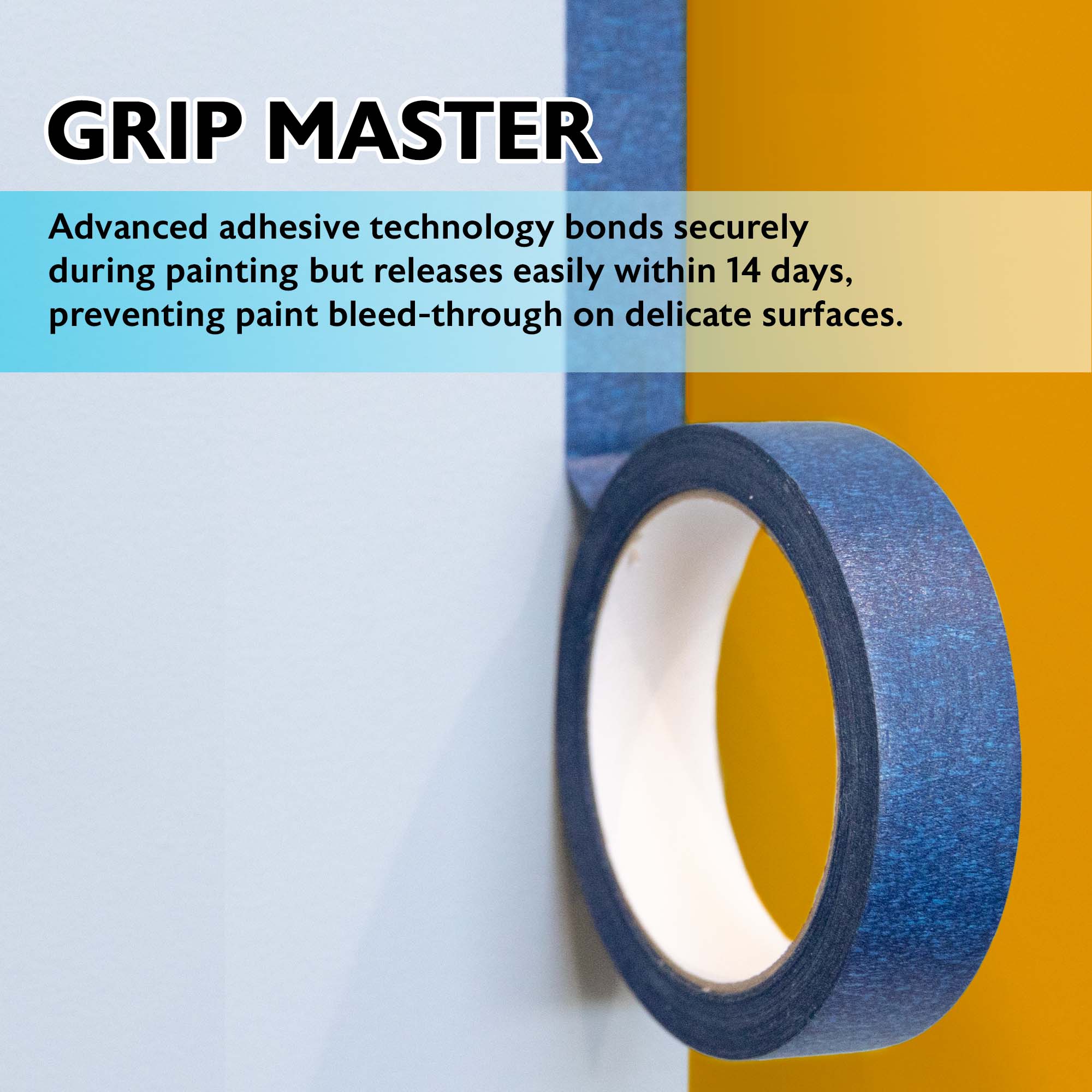 0.94" X 1080" (30 Yards) Blue Painter's Tape