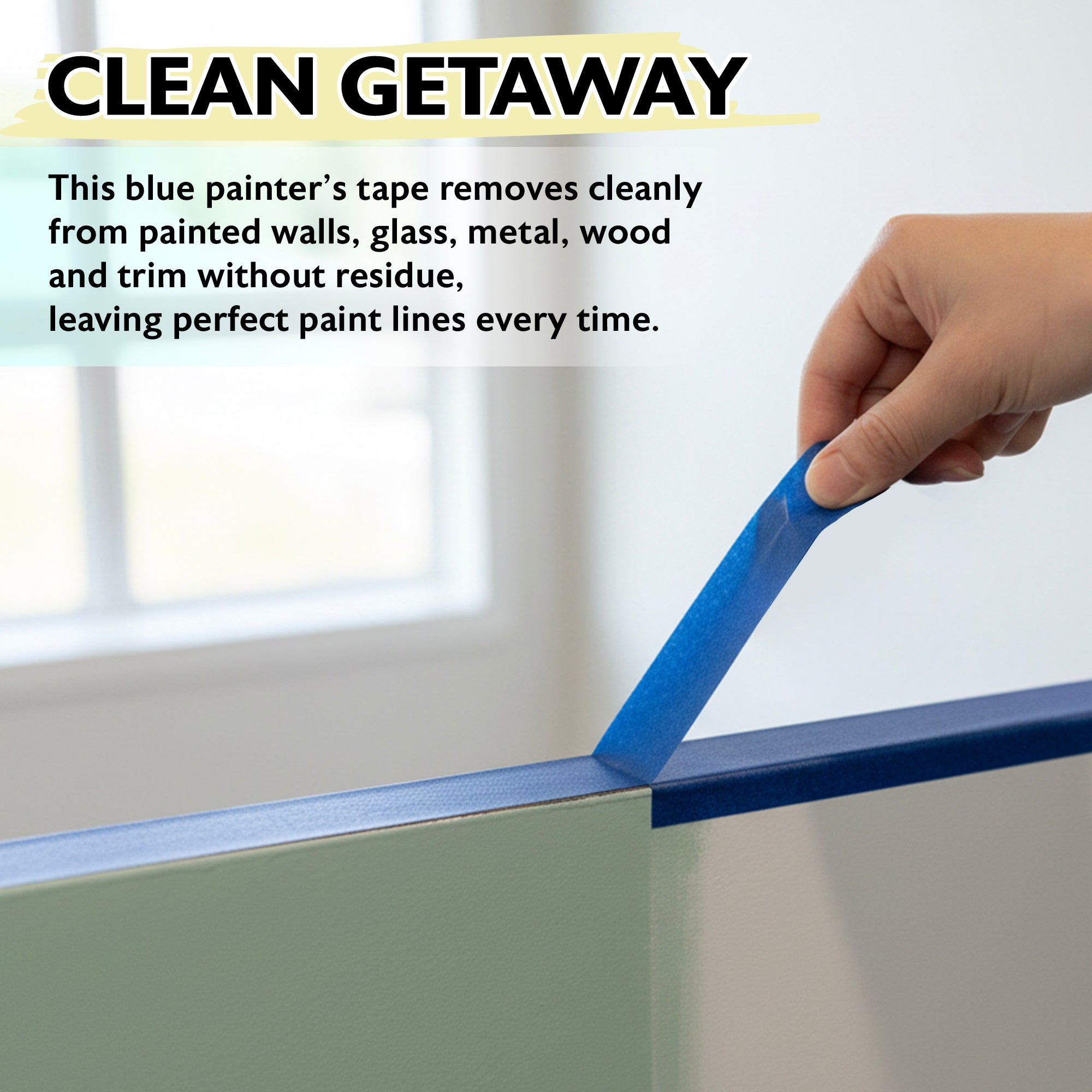Blue Painter's Tape, 1.41 in x 60 Yards