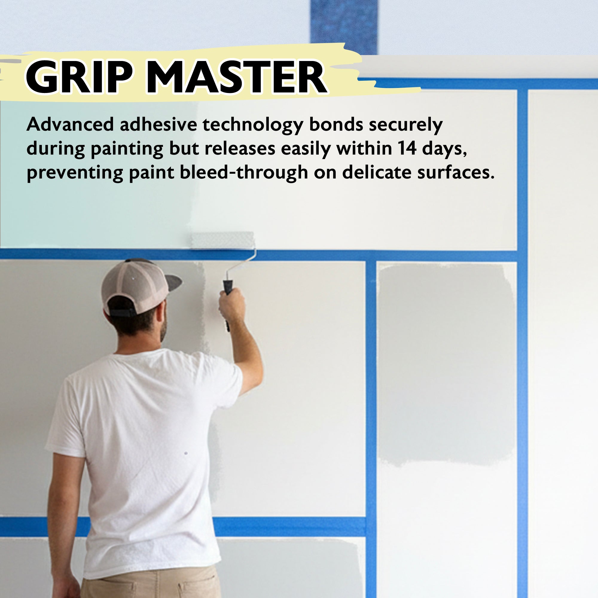 Blue Painter's Tape, 1.41 in x 60 Yards