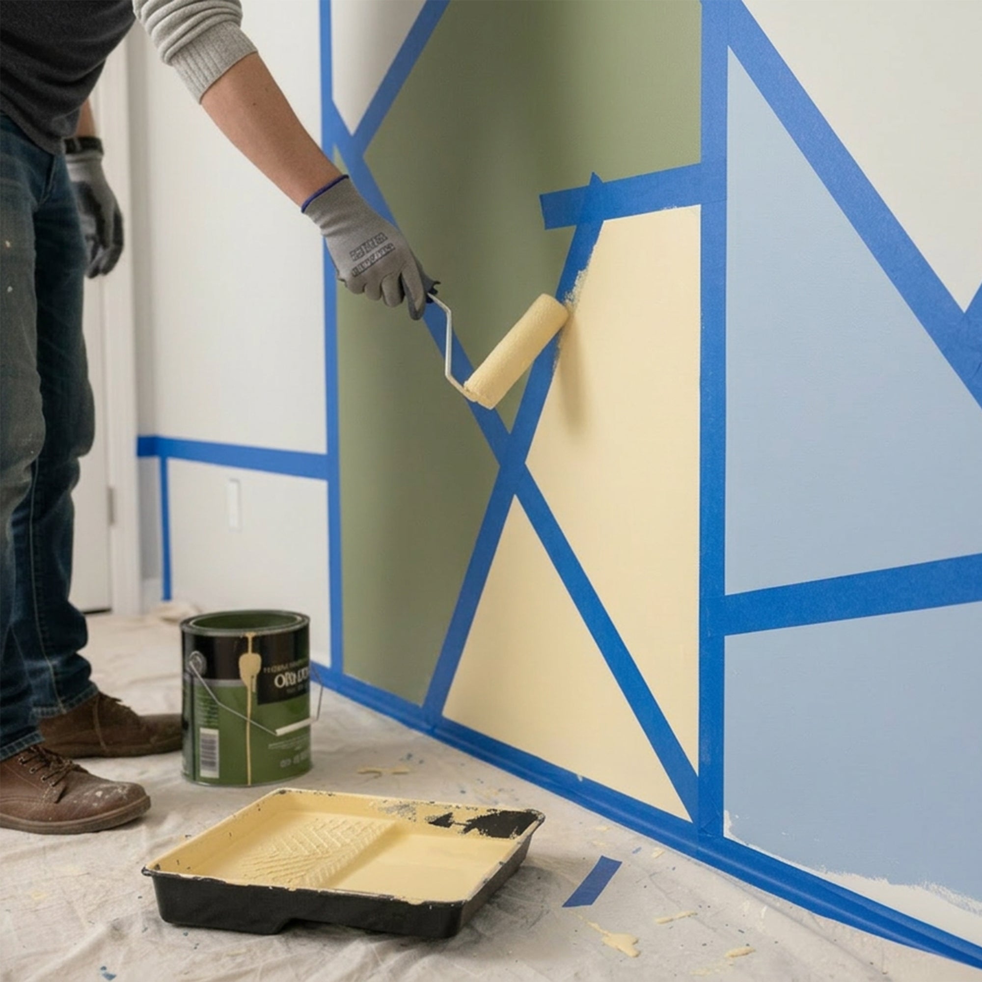 1.88" X 540" (15 Yards) Blue Painter's Tape